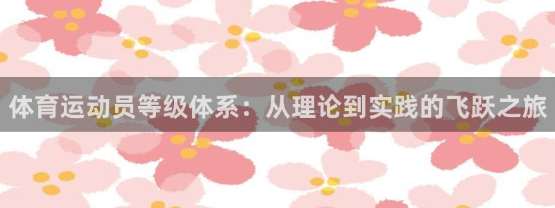 MK体育官网下载平台是正规平台吗:体育运动员等级体系:从理论